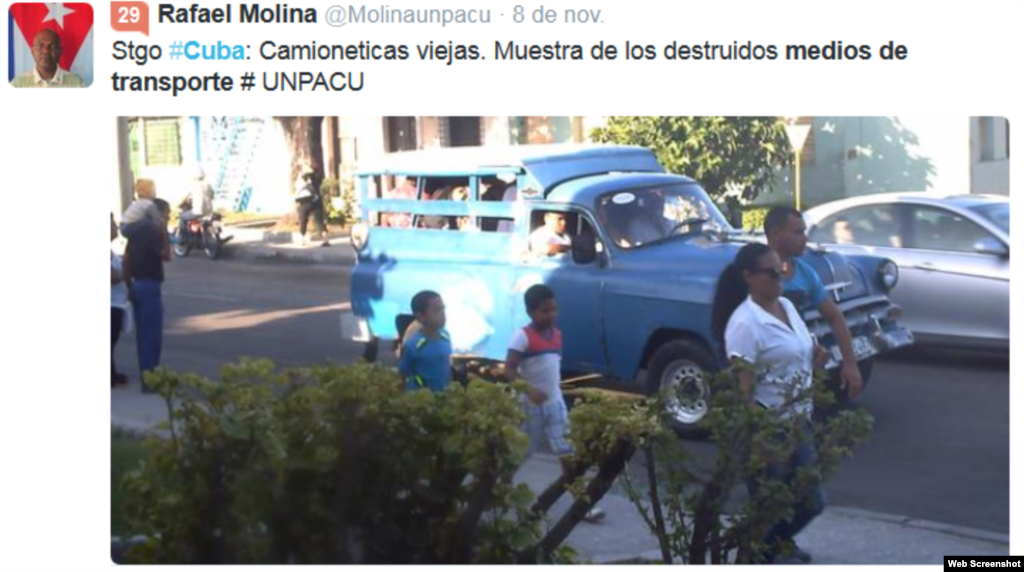 Reporta Cuba medios de transporte