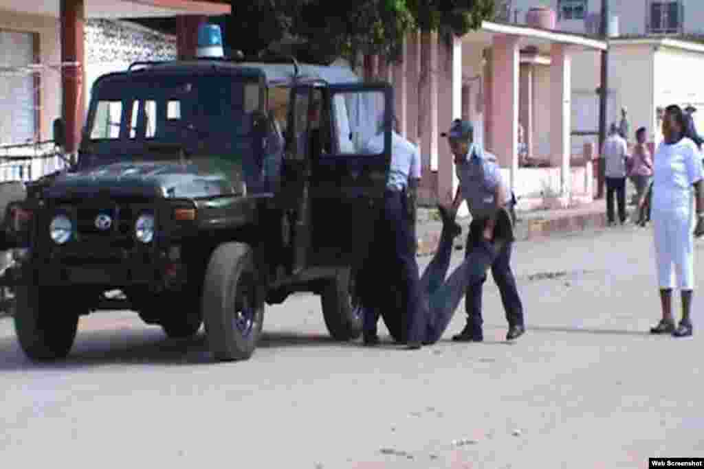 Arresto de Iván Hernández en Colón, domingo 15. 